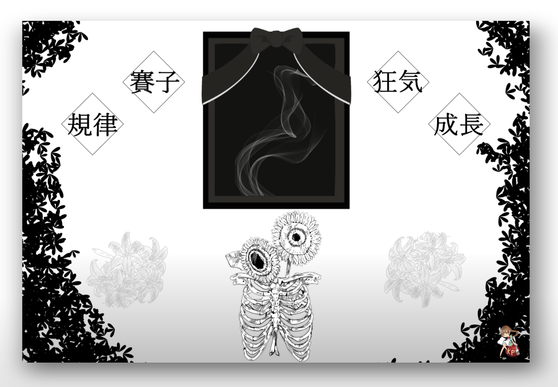 死神はお前の顔で笑った お部屋